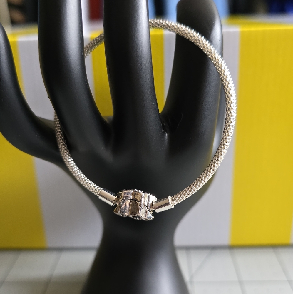 Elegant Pandora Sterling Silver Bracelet